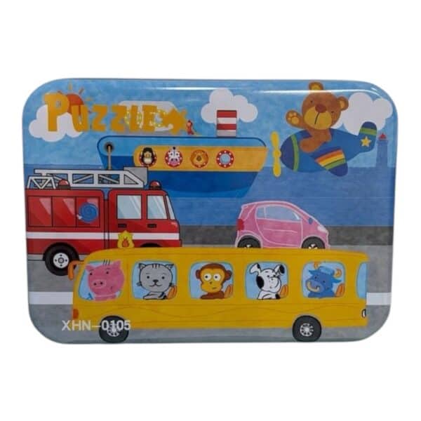 Puzzle véhicule enfant