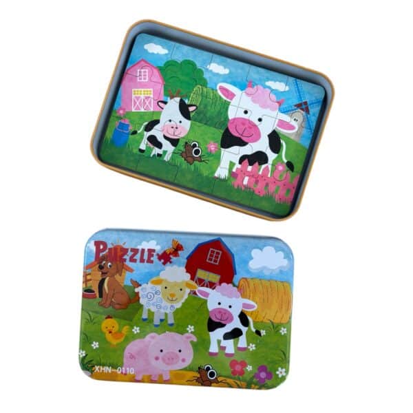 puzzle de la ferme enfant