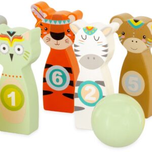 jeu de quilles animaux
