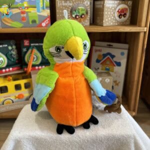 Peluche perroquet