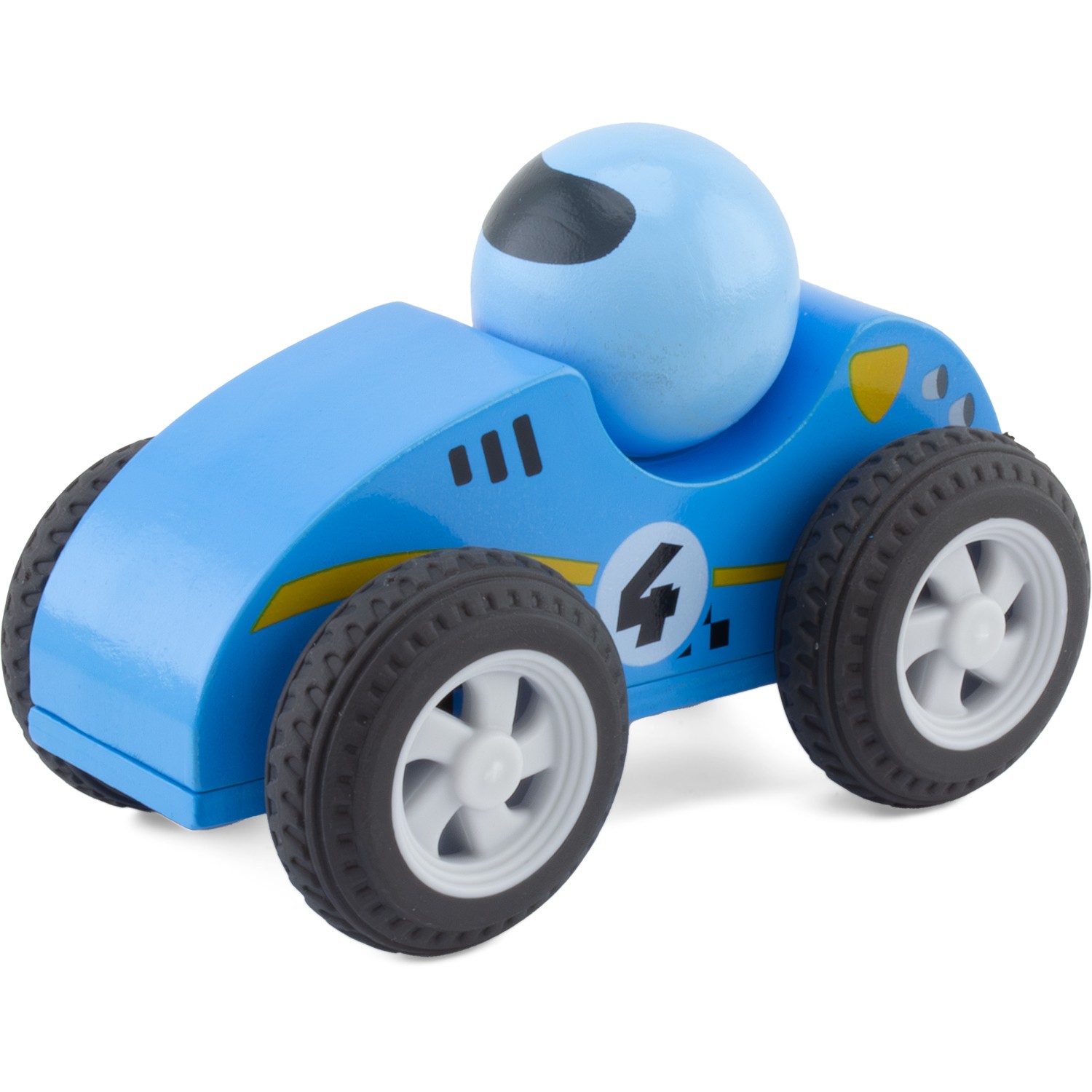 voiture retrofriction bleu
