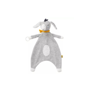Doudou âne en tissu pour bébé
