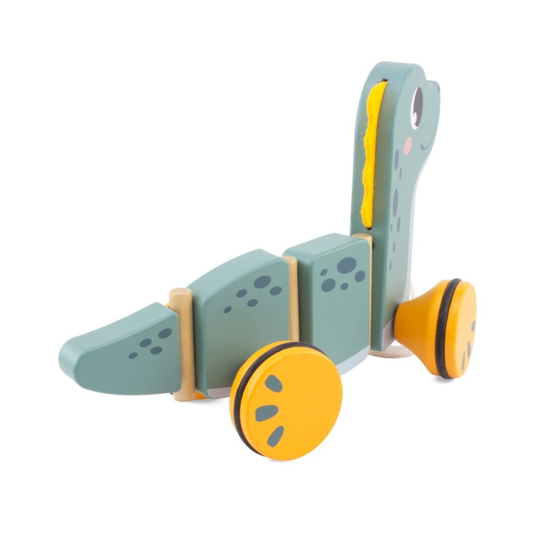 🦖 Jouet en bois a tirer – Image 2