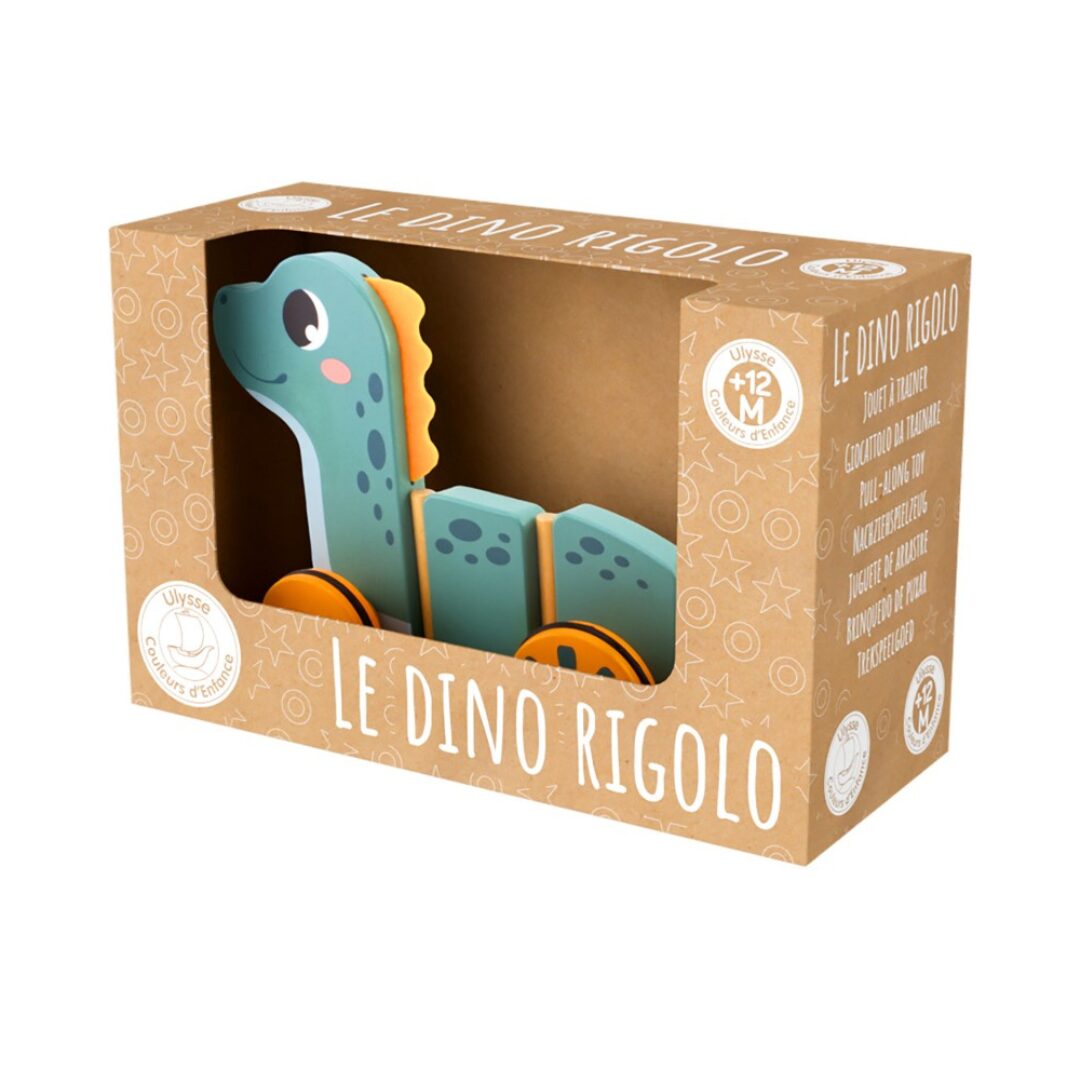 🦖 Jouet en bois a tirer – Image 3
