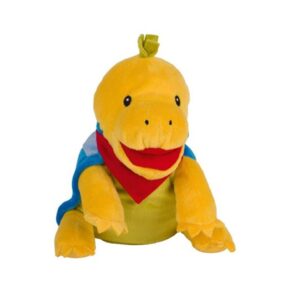 Marionnette tortue jaune en peluche - Lisi