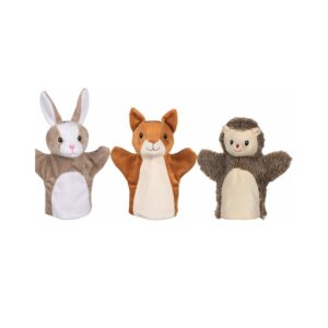 🎭 Marionnettes animaux en peluche