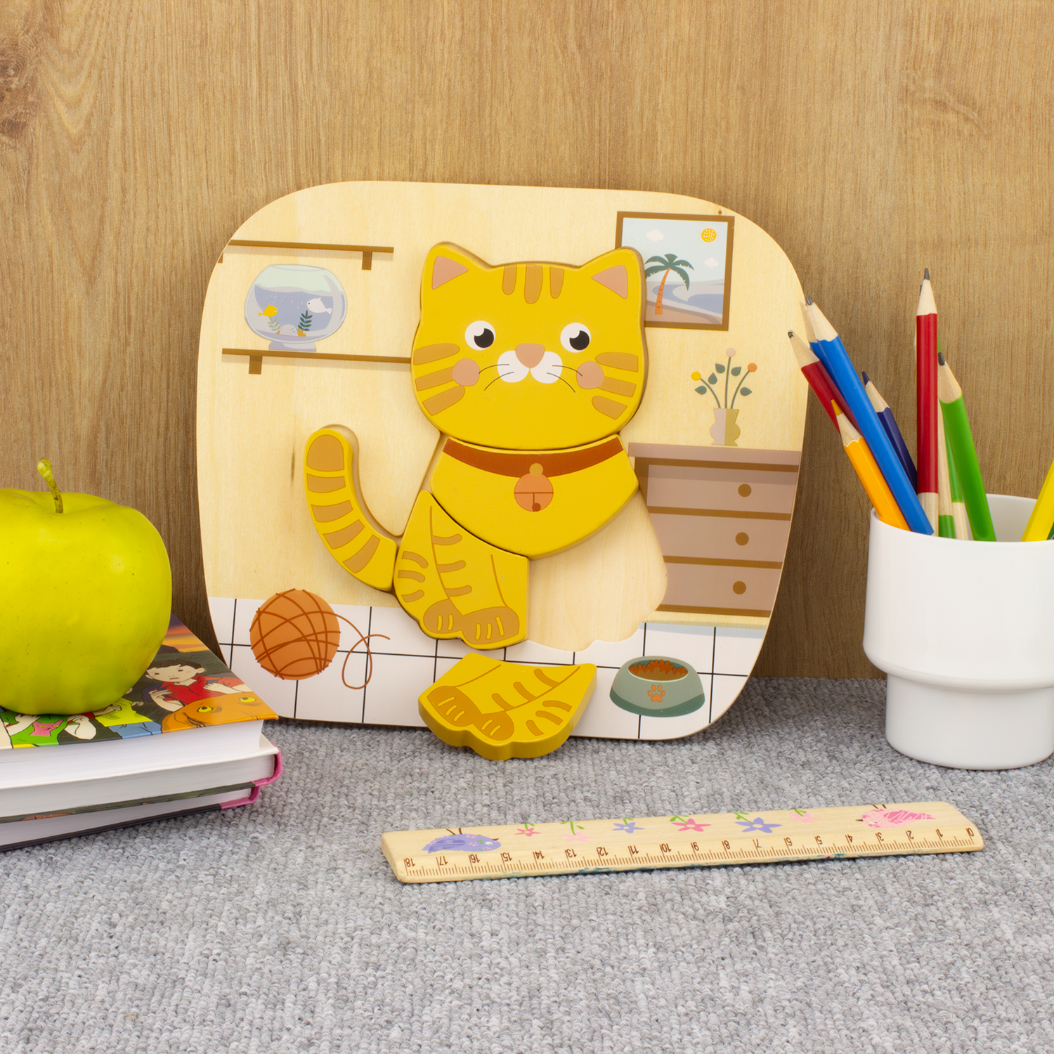 Puzzle en bois léopard 🐅 – Image 3