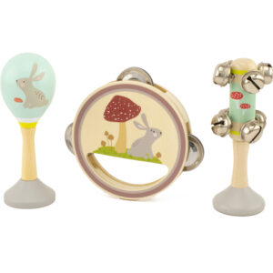 Set d’instruments de musique en bois pour enfant