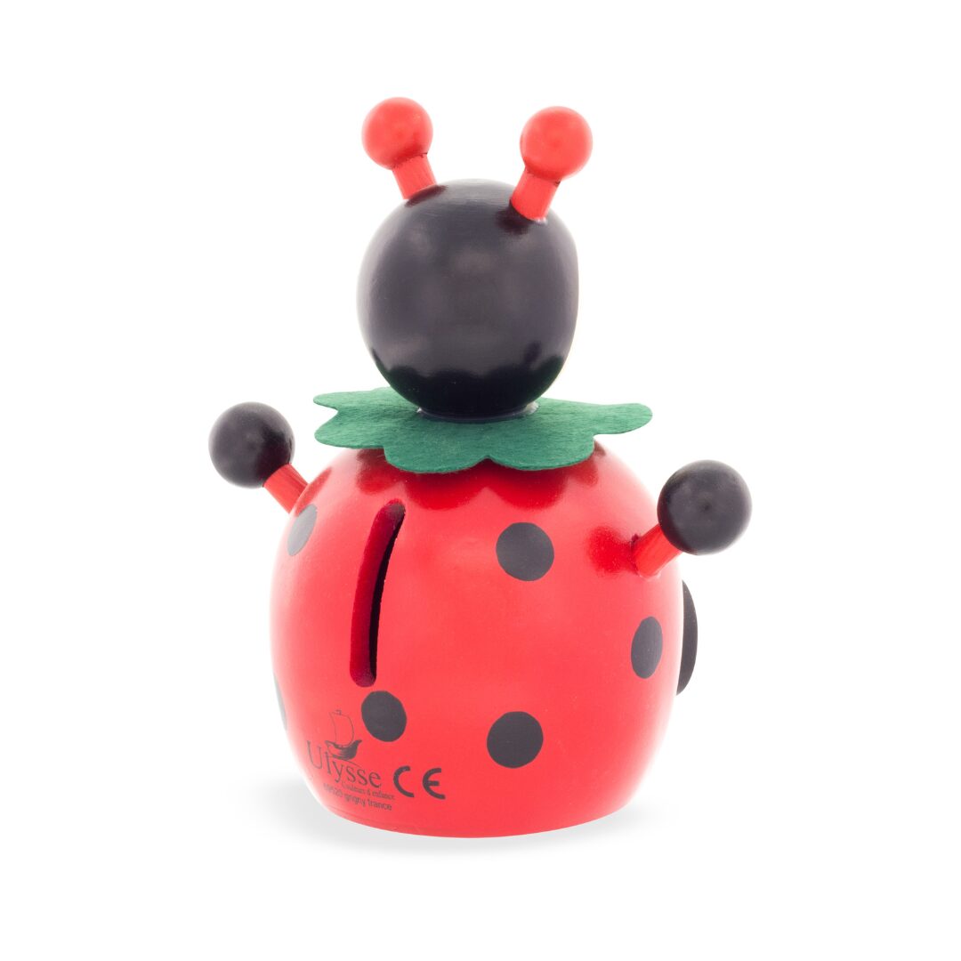 Tirelire coccinelle - rouge🐞 – Image 2