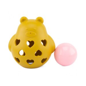 Hochet silicone ourson jaune 🐻‍❄️