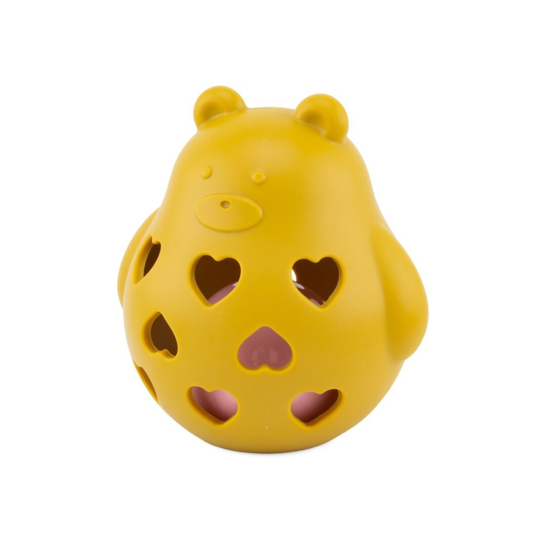 Hochet silicone ourson jaune 🐻❄️ – Image 3