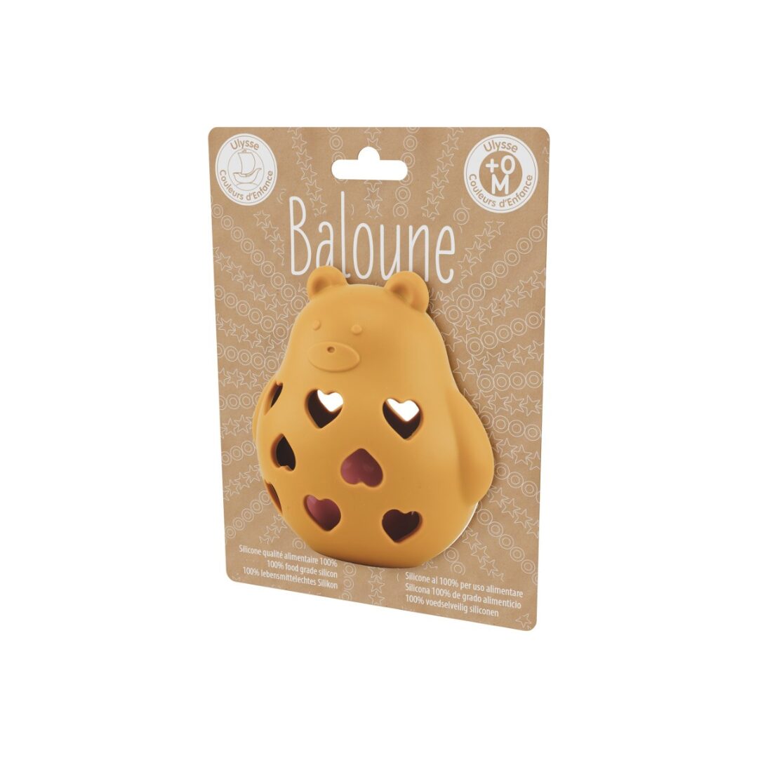 Hochet silicone ourson jaune 🐻❄️ – Image 2