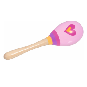 Maracas coeur rose🪇