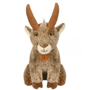 Peluche bouquetin assis marron🐑