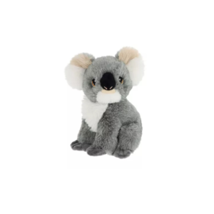 Peluche koala gris avec oreilles blanches