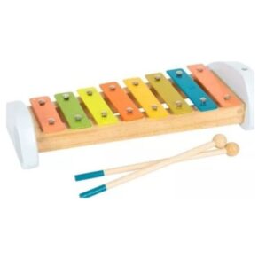 Xylophone en bois coloré