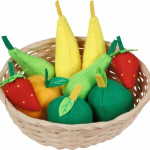 Corbeille de fruits en feutrine