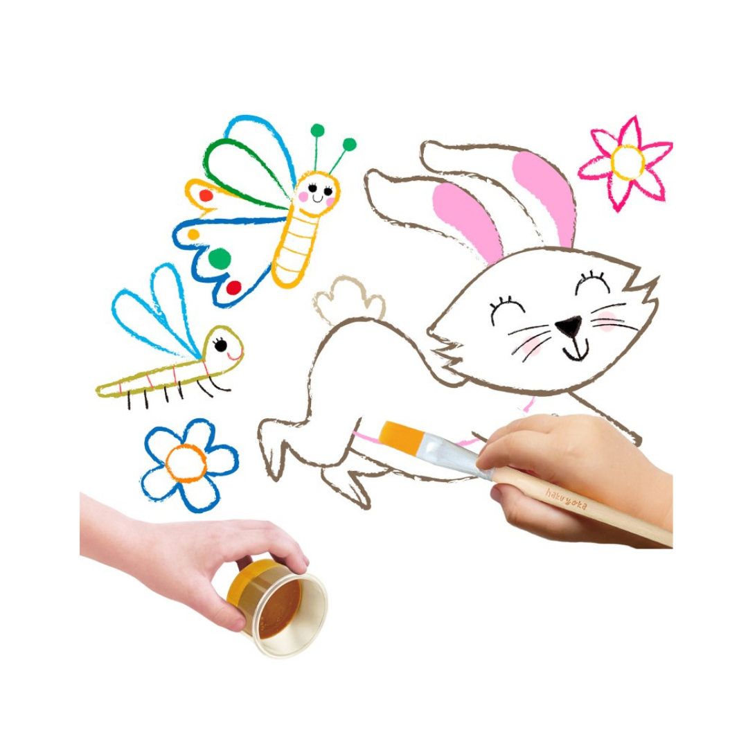 peinture animal de la foret